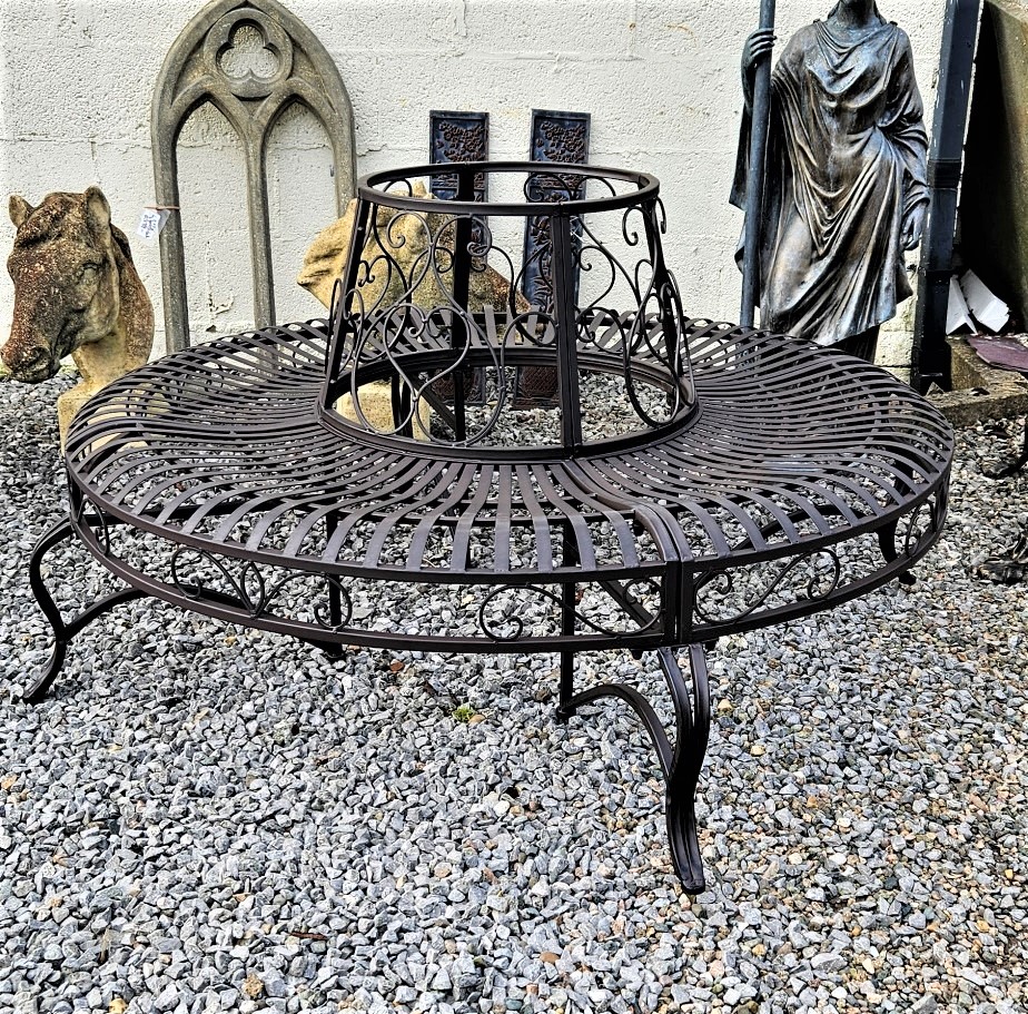 Tree Bench Brown Moy Antiques